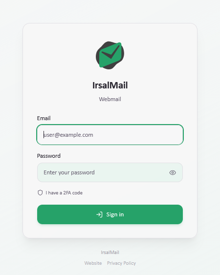 Irsal Login
